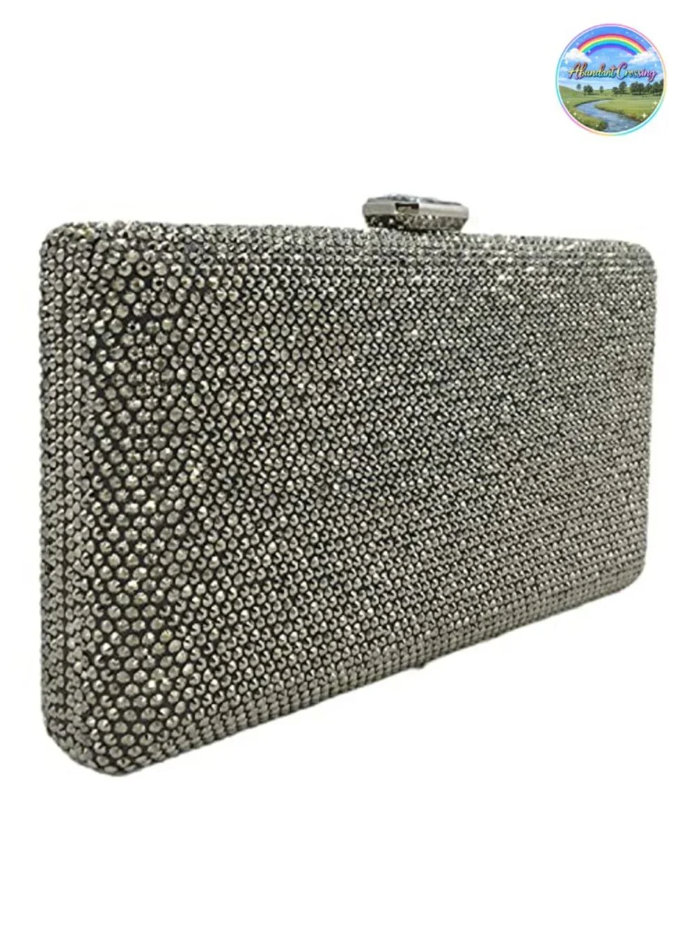 Crystal Evening Clutch Purse Rhinestone Bridal Box Clutch Womens Party Wedding
